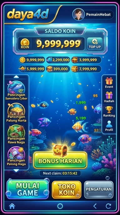 daya4d — cuplikan layar ringkas